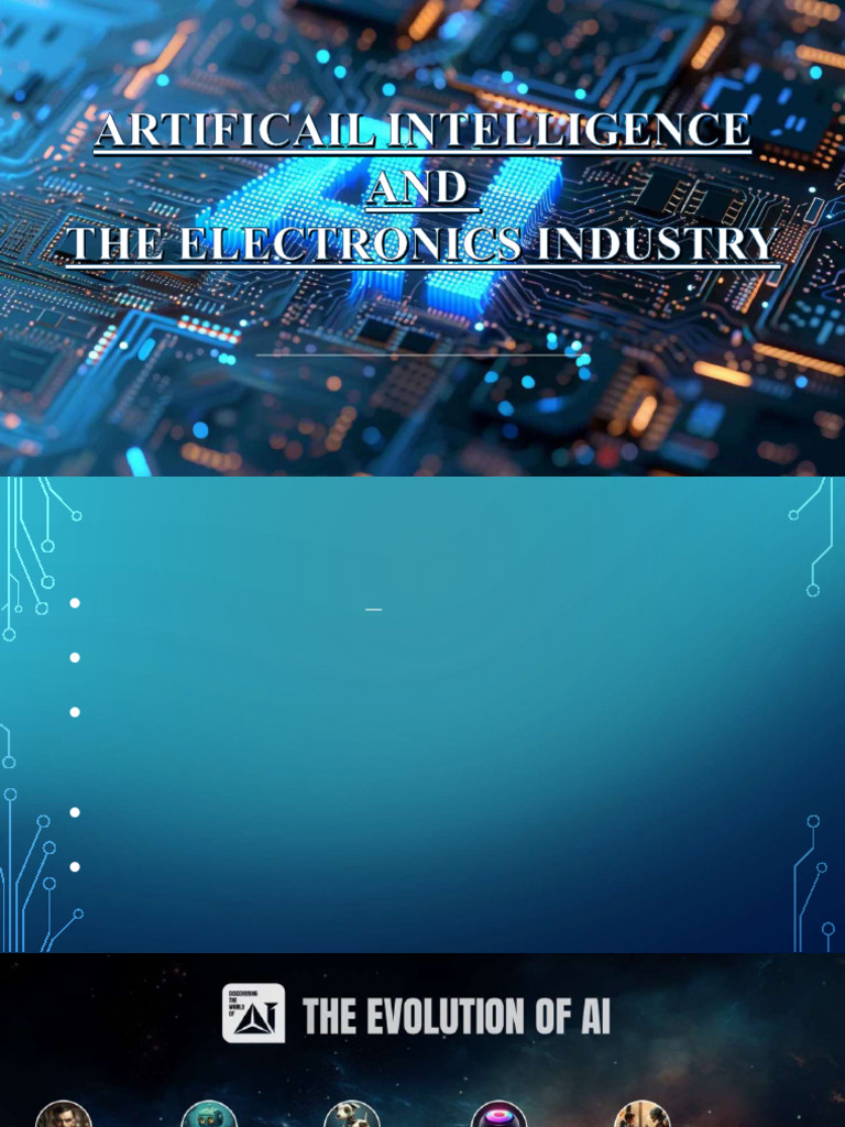 AI and Electronics Industry | PDF | Artificial Intelligence ...