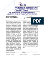 Pratica Pedagogica Do Professor de Educacao Fisica e Complexidade