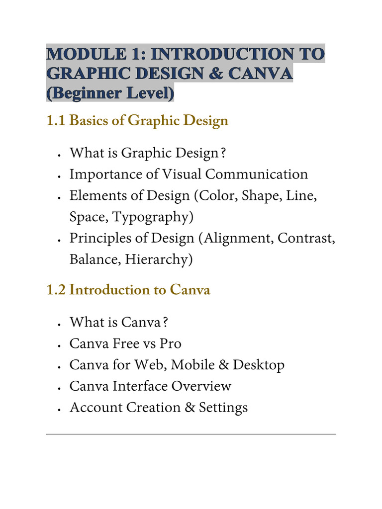 Canva Intro | PDF
