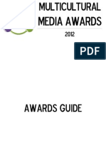 2012 Multicultural Media Awards - Awards Guide