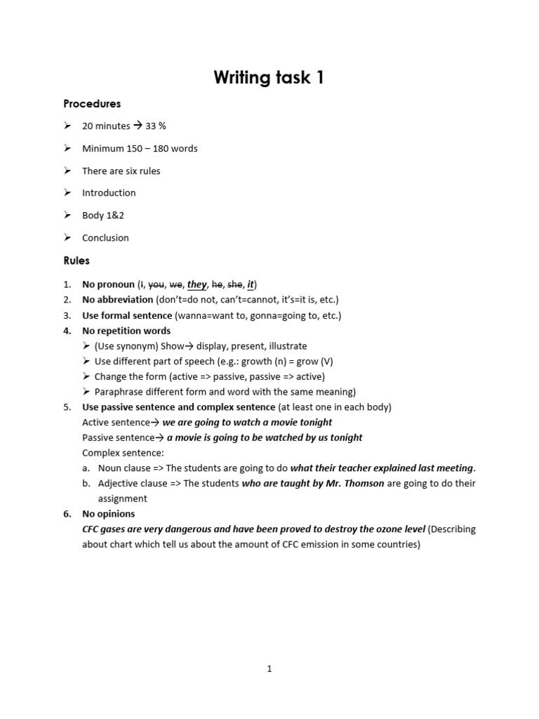 Writing Task 1 Skills | PDF | Languages | Foreign Language Studies