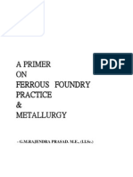 A Primer On Ferrous Foundry Practice Metallurgy