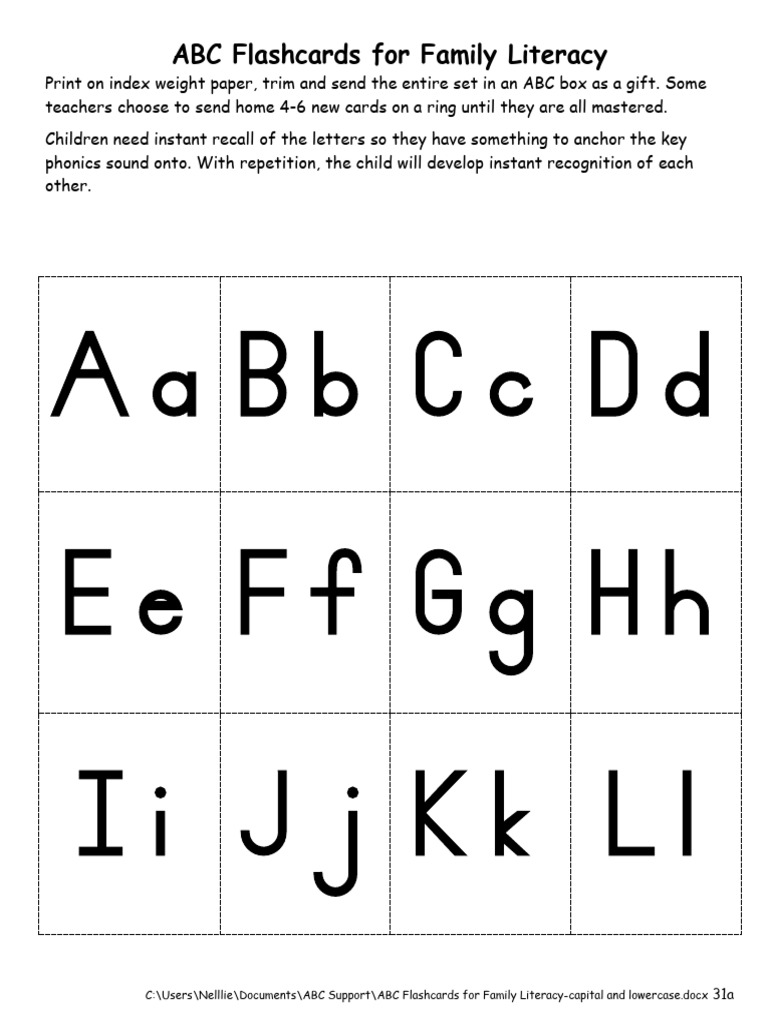ABC Phonics Flashcards2 | PDF