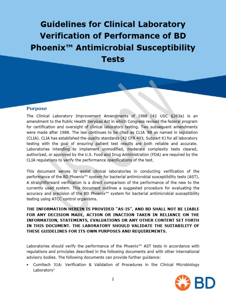 Phoenix VG Bd-104644 Ast | PDF | Beta Lactamase | Microbiology