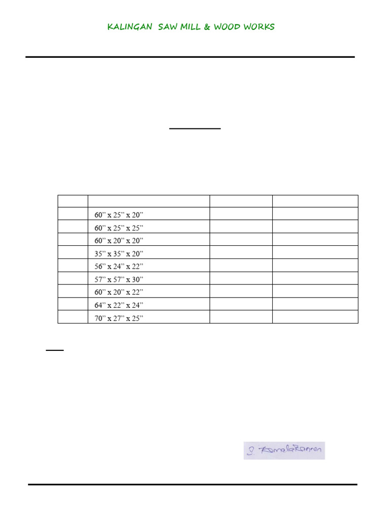 Ply Wood Box Quotation | PDF