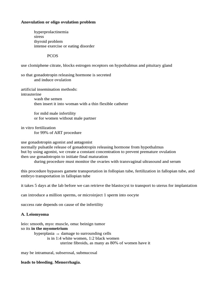 Reproductive Disorder | PDF | Luteinizing Hormone | Menstrual Cycle