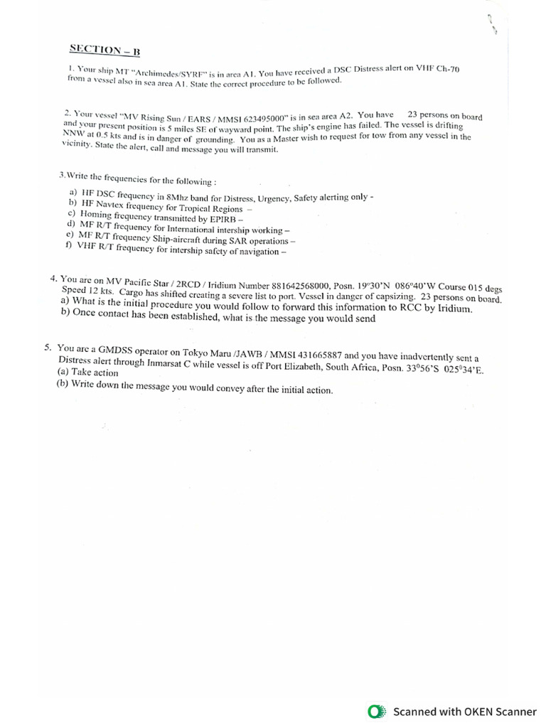 Part A Section B | PDF