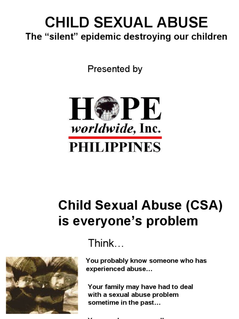 Combatting Child Sexual Abuse in the Philippines | PDF | Child Abuse ...