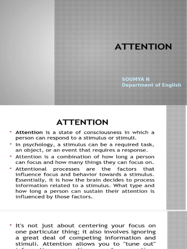 Attention | PDF
