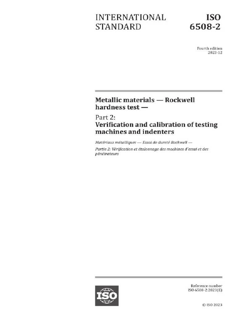 Iso 6508-2-2023 | PDF