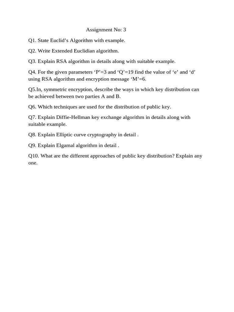 Is Assignment No 3 | PDF