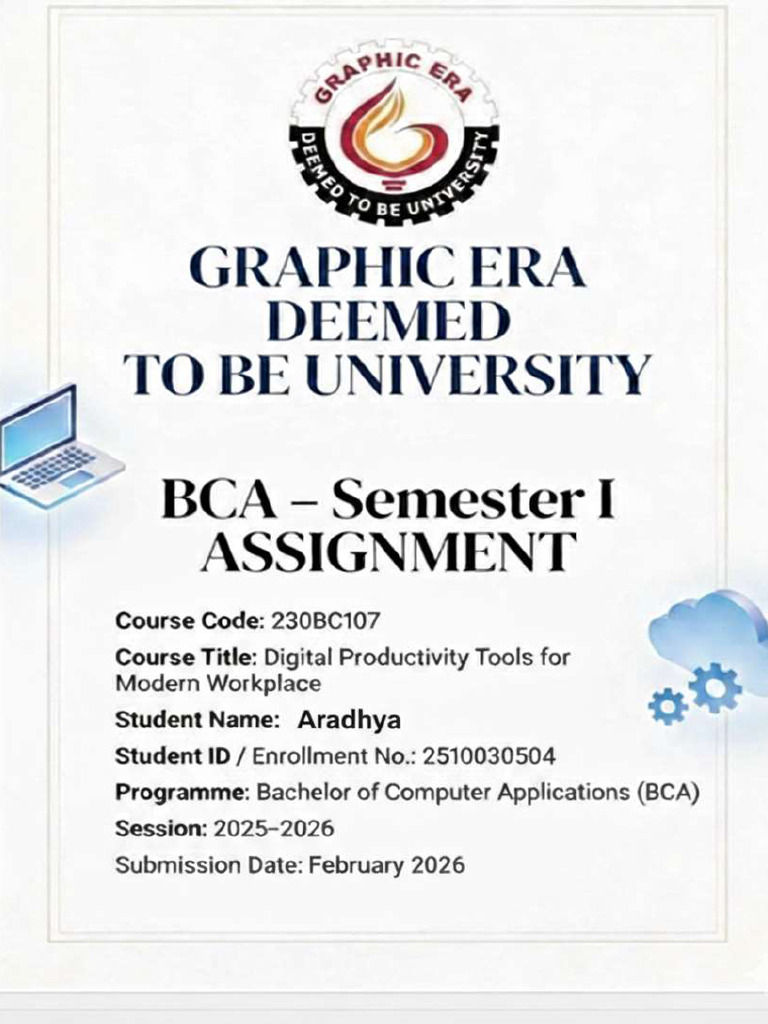 Aradhya Assignment | PDF