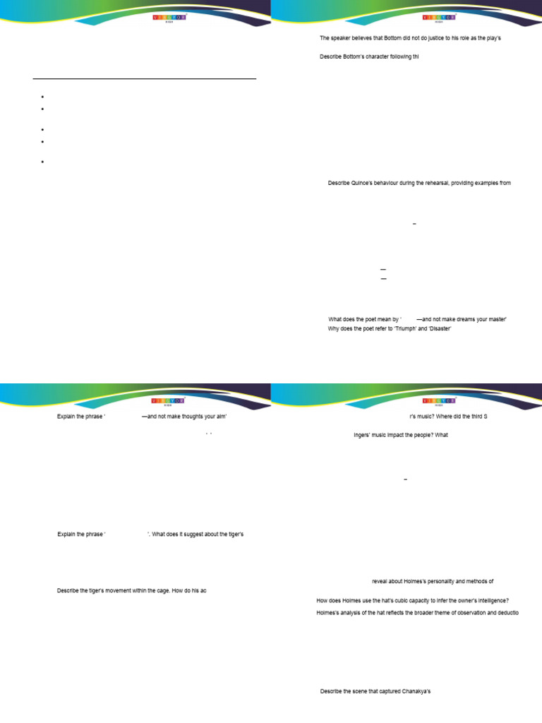 IC - CB - GR7 - T2 - Eng Literature - Sample Paper - AY 25-26 | PDF