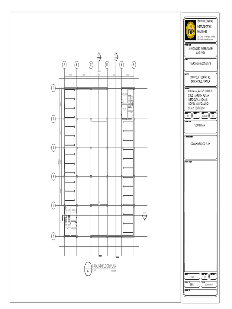 Floor Plan - Ground Level | PDF