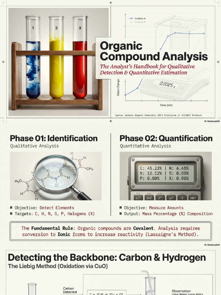 Organic Compound Analysis Handbook | PDF