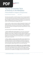 Download The Top 10 Economic Facts of Diversity in the Workplace by Center for American Progress SN99905188 doc pdf