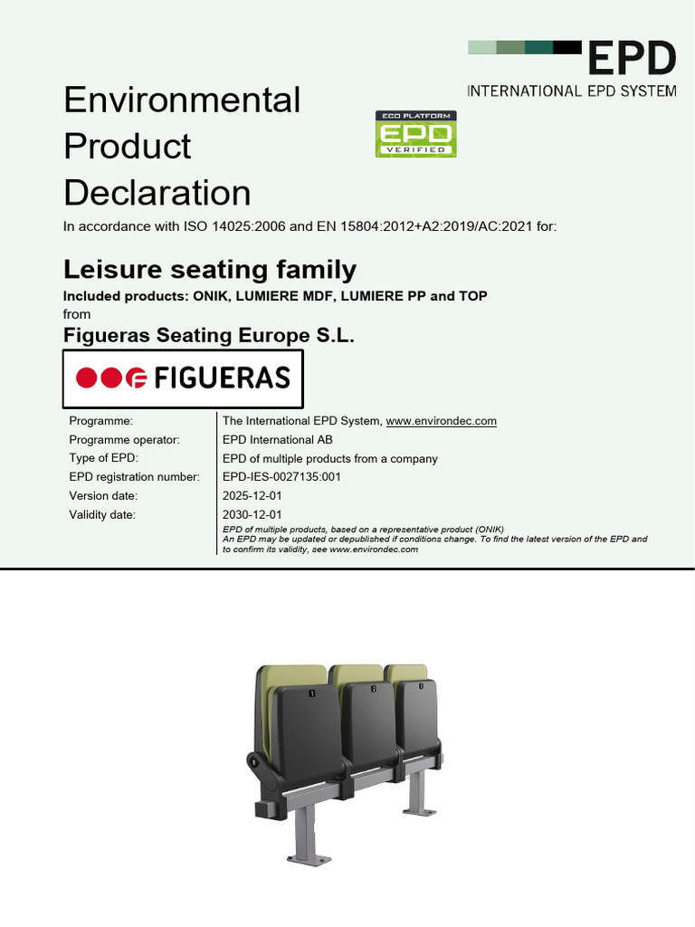 EPD Document EPD-IES-0027135 002 en | PDF | Life Cycle Assessment ...