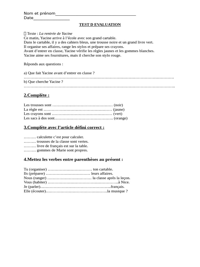Test 5 | PDF