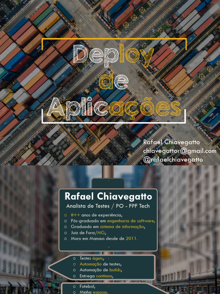 Deploy de Aplicação | PDF | Sistema operacional | Engenharia de Software