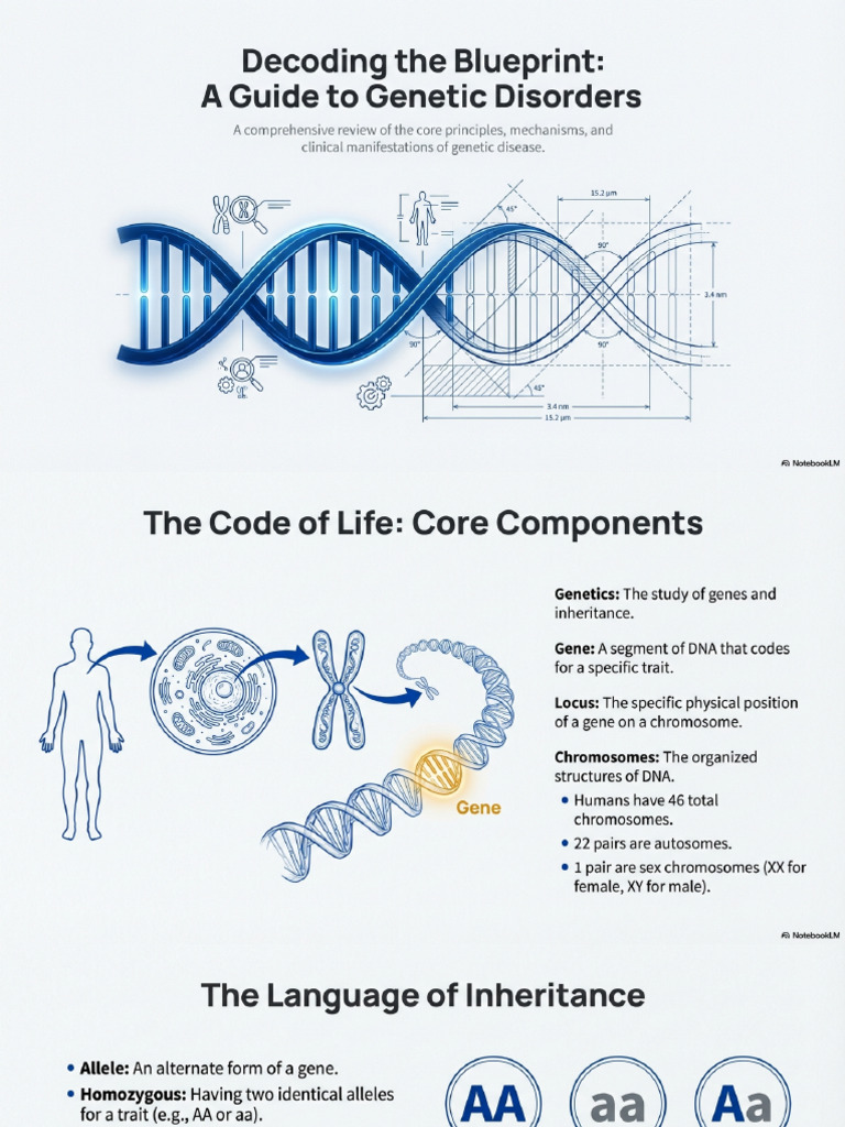 The Genetic Blueprint and Disease | PDF