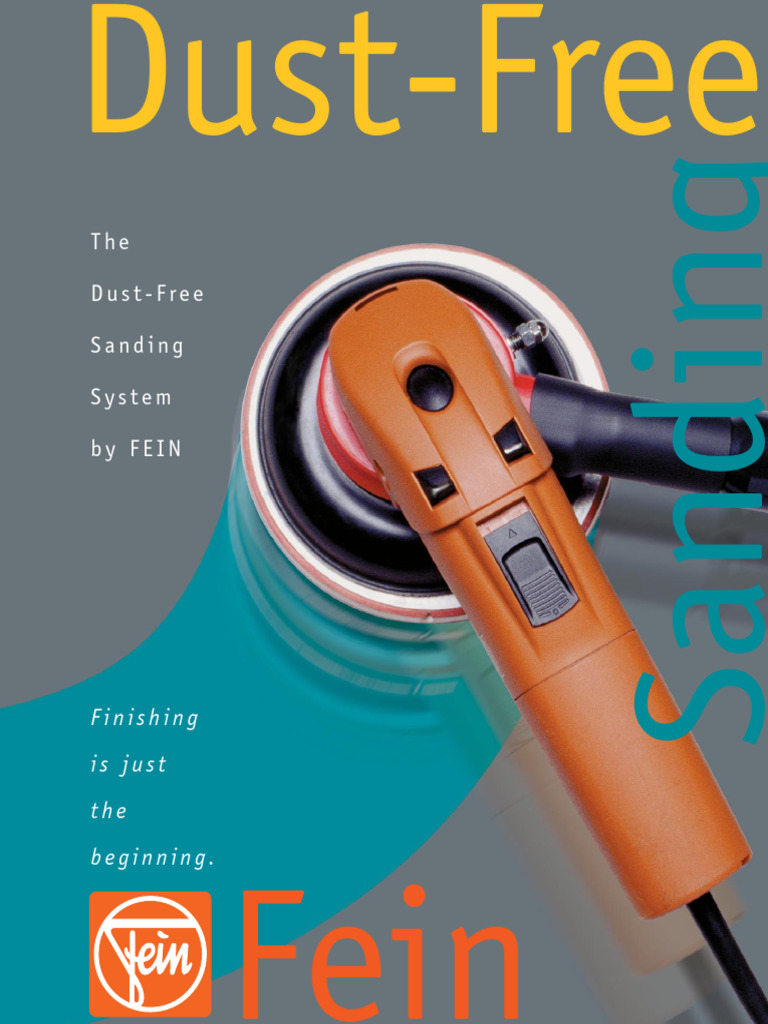 FEIN Dust-Free - Sanding - Brochure | PDF | Materials | Industrial ...