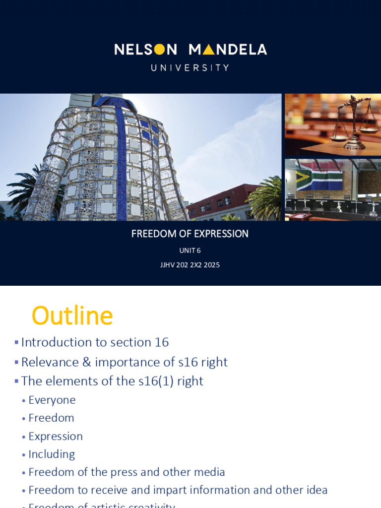 2025 Freedom of Expression Part 1 | PDF | Freedom Of Speech | Hate Speech