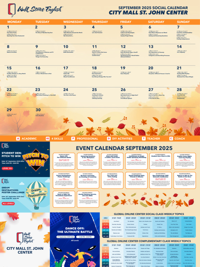 CMSJ SCs and Events - September 2025 - FINAL | PDF