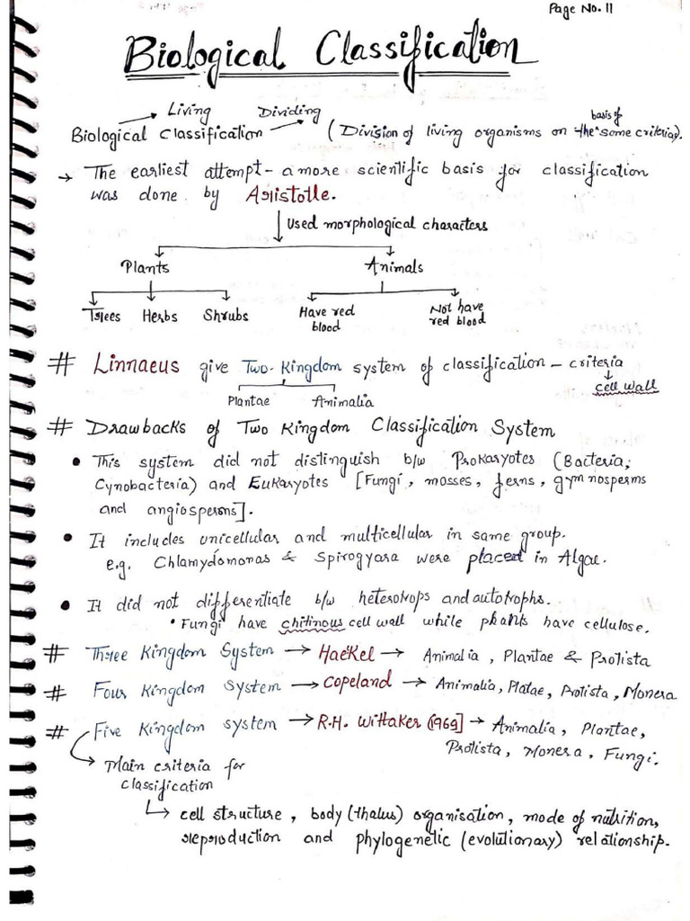 Biological Classification | PDF