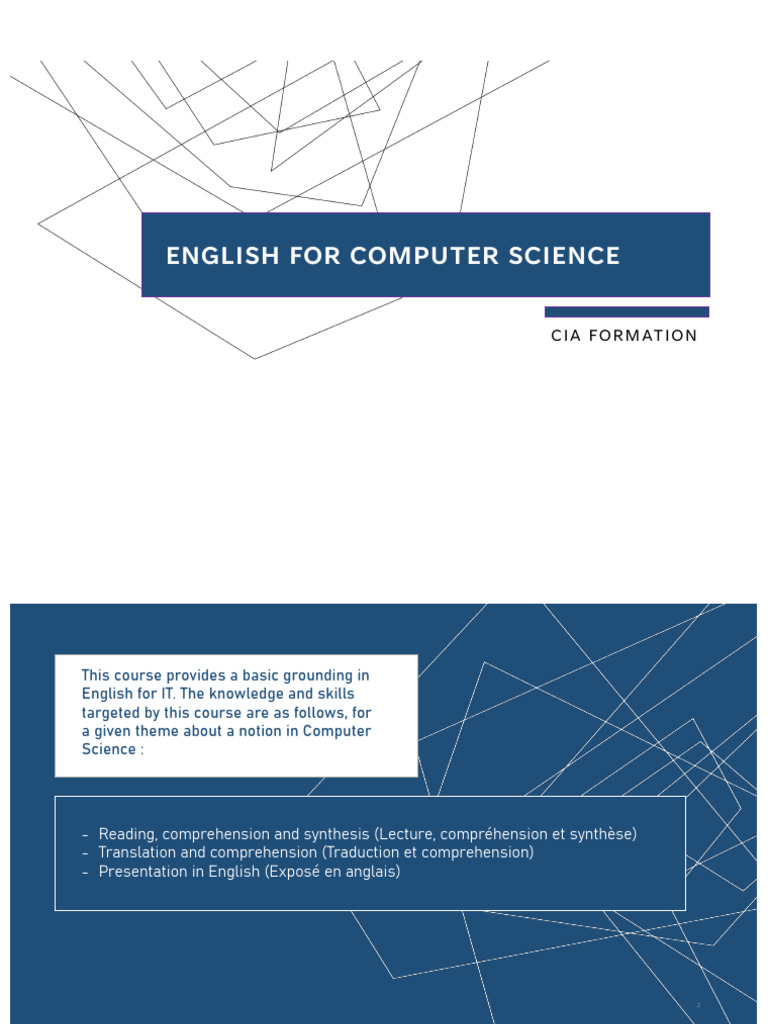 English For Computer Science | PDF | Artificial Intelligence ...