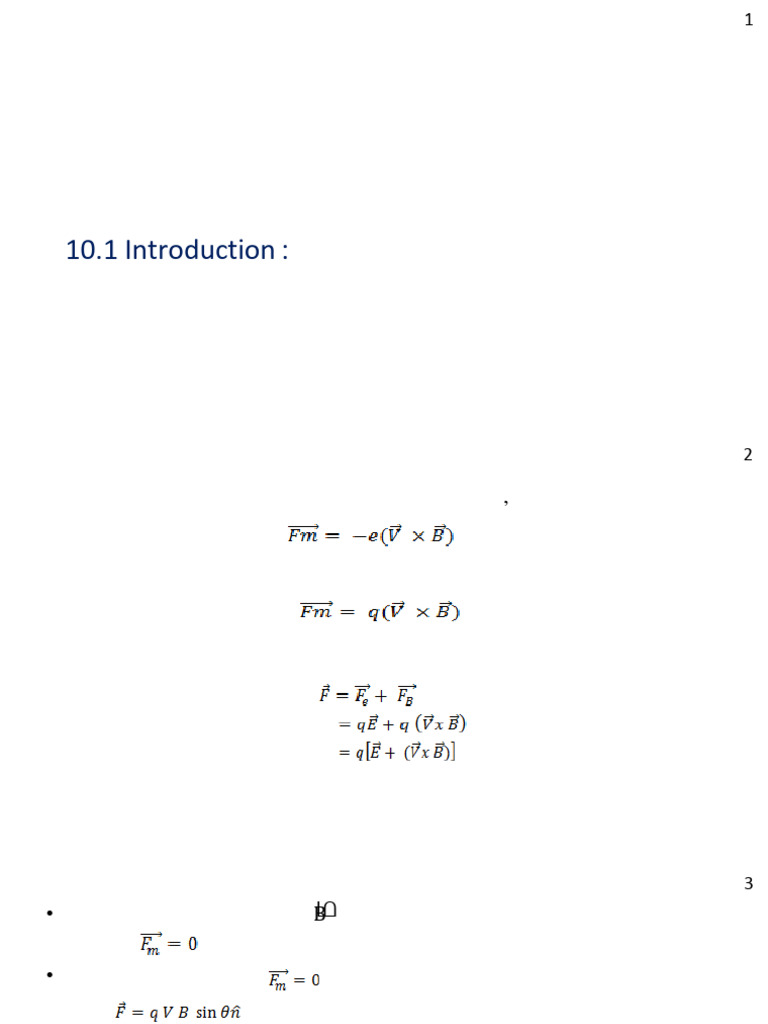 Magnetic Fields Due To Electric Current | PDF | Magnetic Field | Dipole