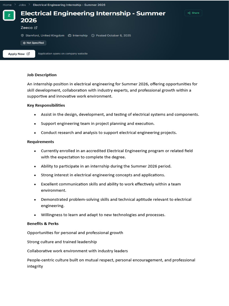 Job Description | PDF