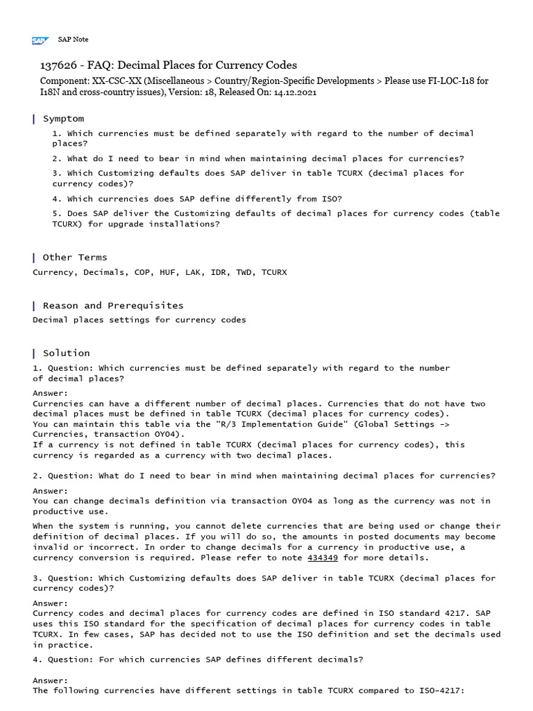 E - 20251118-Decimal Places | PDF | International Trade | Foreign ...
