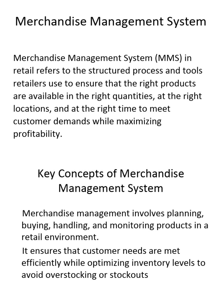 Retail Enterprise Management System - New - M4 | PDF
