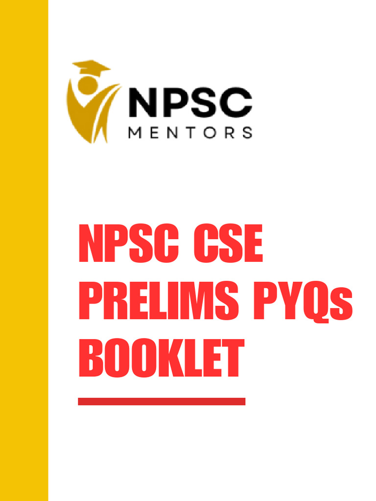 NPSC Mentors PDF | PDF