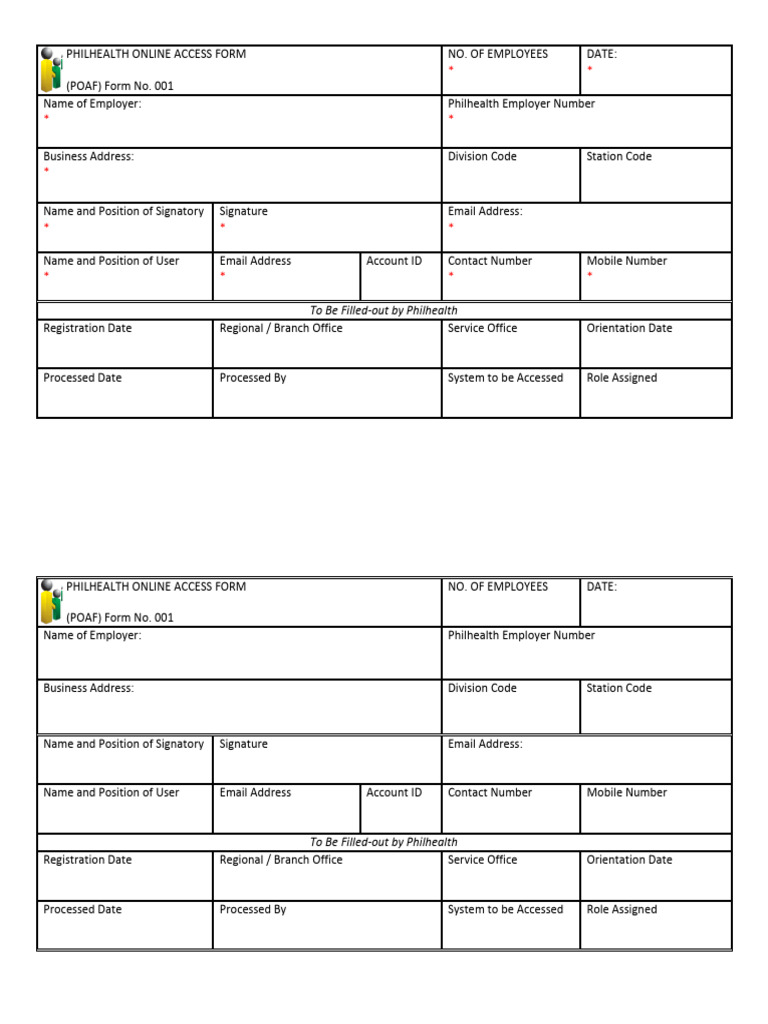 Poaf (Philhealth Online Access Form) - cb6406fb A367 481a A0bd ...