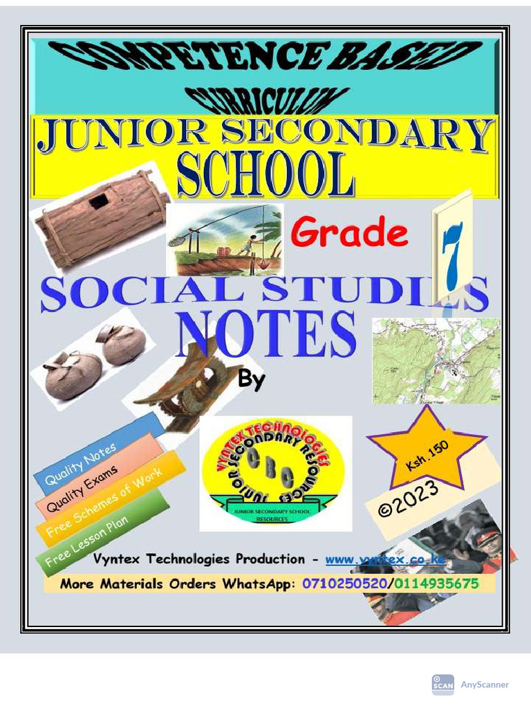 Social Studies. Grade 7 Notes. | PDF