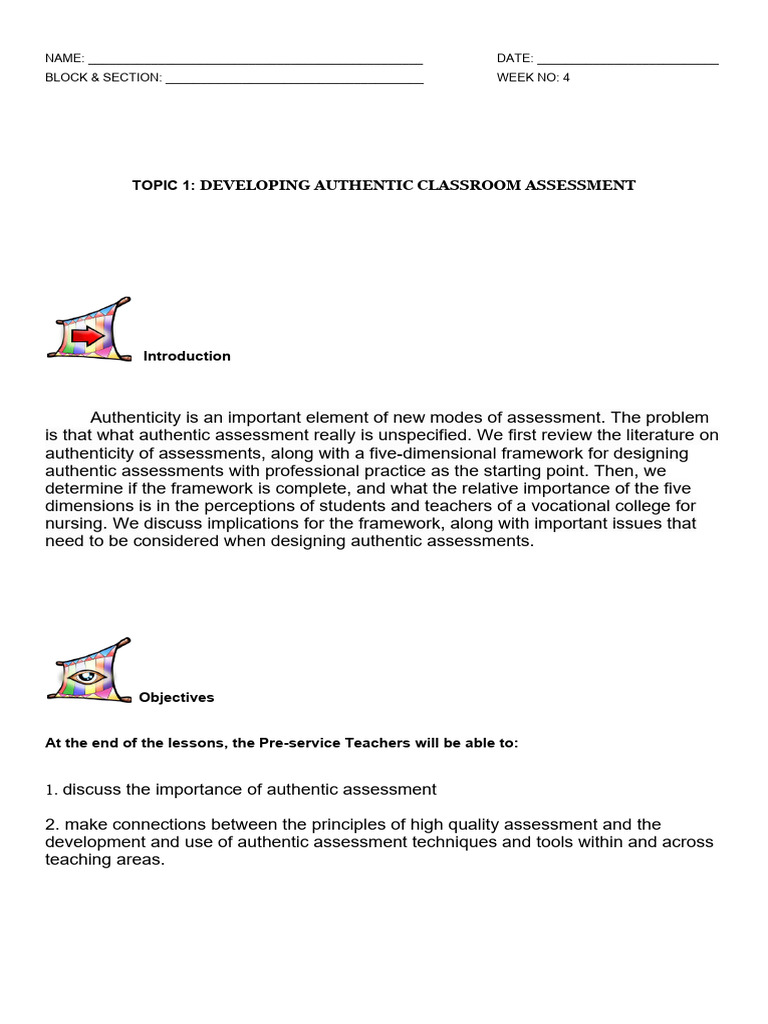 Ped 108 Topic 1 Week 4.2.1 | PDF | Educational Assessment | Learning
