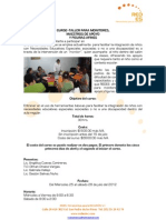 Curso - Taller para Monitores