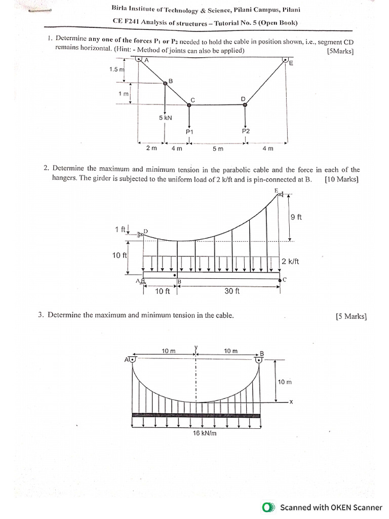 Tutorial 5 Solutions | PDF
