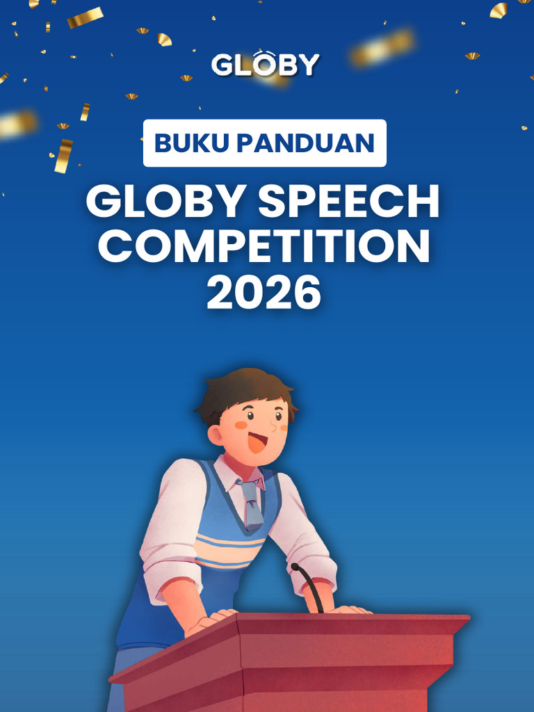 (Ind) Guidebook Globy Speech Competition 2026 | PDF