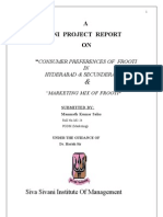 4962864 Consumer Preferences of Frooti by Manmath