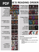 Rina Kent's Reading Order Guide | PDF