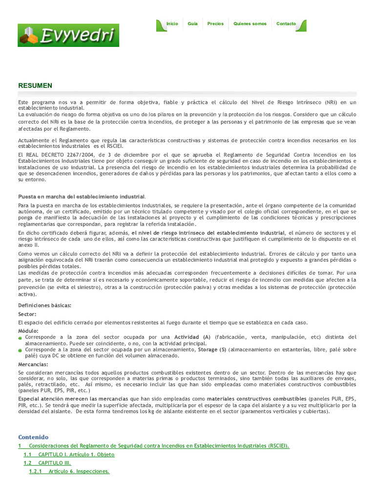 Guia Evaluación y Verificación Del Riesgo Intrínseco | PDF