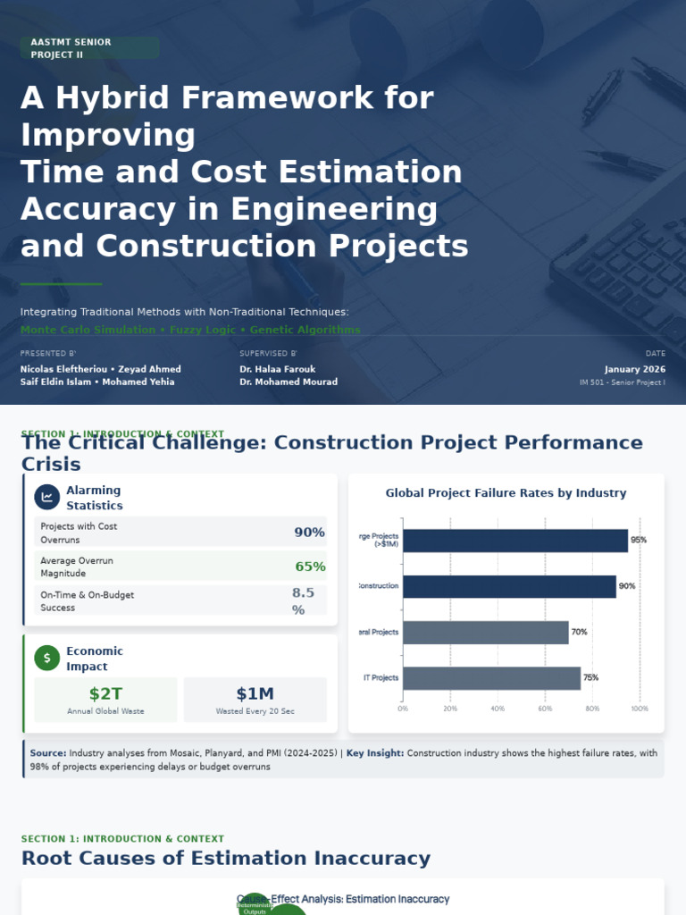 A Hybrid Framework For Improving Time and Cost Estimation Accuracy ...