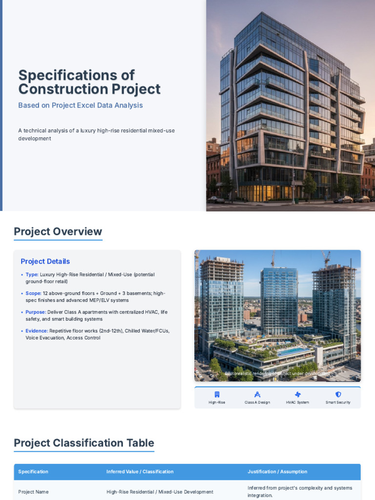 Construction Project Specifications 20251102190056 | PDF | Elevator ...