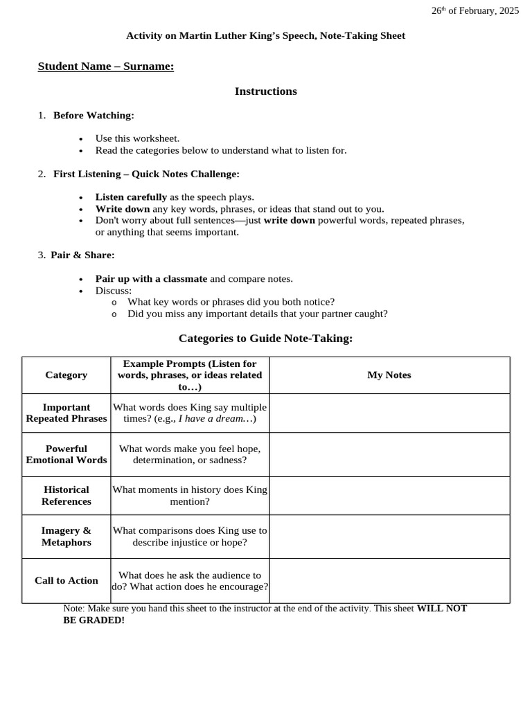 Oral Communication Note-Taking | PDF