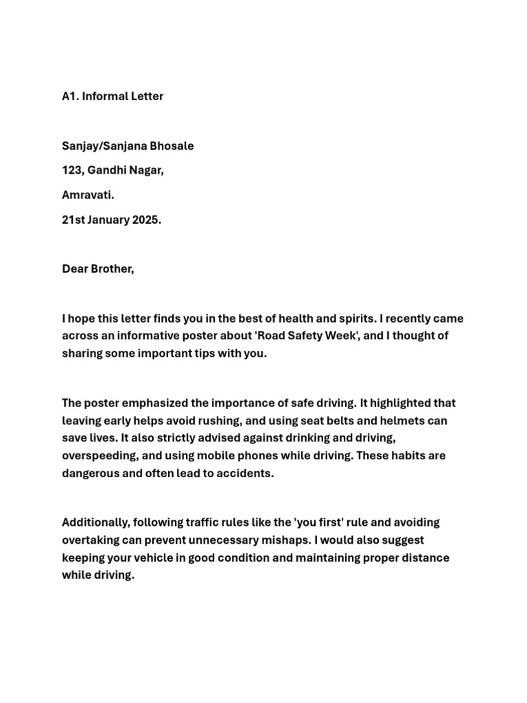 Letter Writing Ans Rehersal | PDF