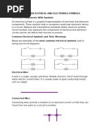 Electrical Receptacle Symbols Guide | PDF | Switch | Inductor