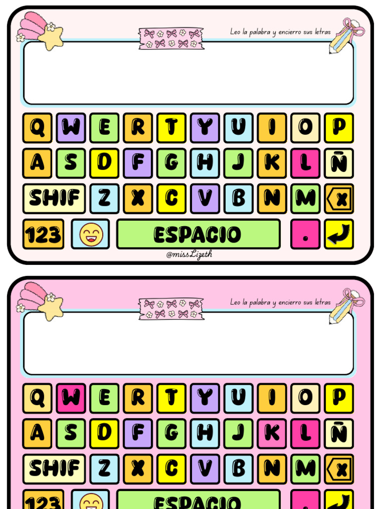 Rtyu QWE IOP Asdfghjkln ZXCVBNM 123 - Shif Espacio: Leo La Palabra y ...