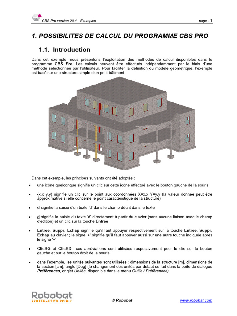 CBS Pro Manuel Exemple FR Calculs 201 | PDF | Bouton (informatique ...